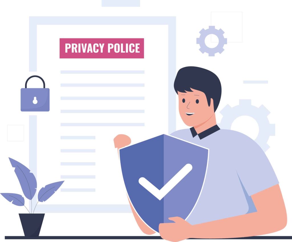 privacy policy illustration